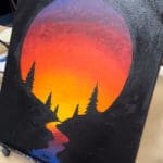 Adult Paint & Sip BYOB Party – “Mountain Hike”