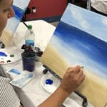 Adult Paint & Sip BYOB Party – “Shoreline”