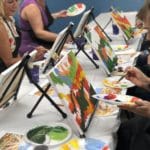 Adult Paint & Sip BYOB Party – “Northern Lights”